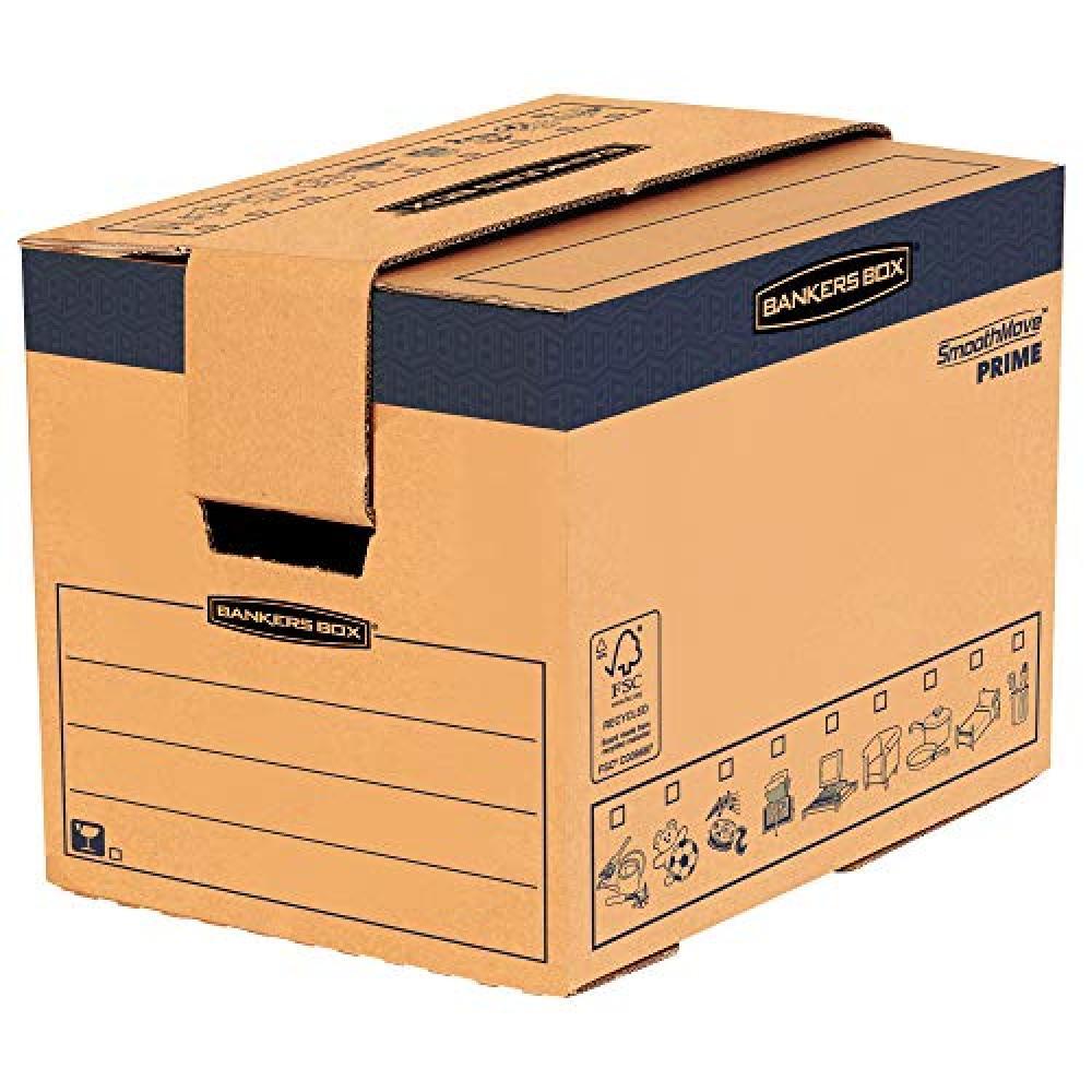 (TG. Small) Bankers Box 6205201 Scatola Traslochi Piccola SmoothMove, FSC, Confe