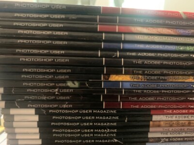 20 PHOTOSHOP USER MAGAZINES - GRAPHIC DESIGN - TIPS & TRICKS - PHOTOGRAPHY - ETC