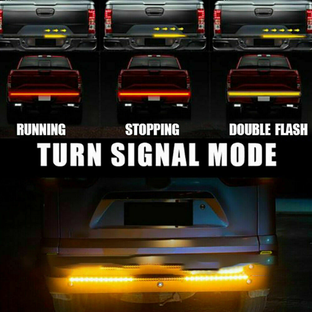 XK Glow 60" Truck Tailgate Light W/ Chasing Turn Signal & Built-in Error Canceller - 3rd Gen XK041023 - Foto 9