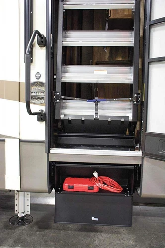 MORryde SP54099 10 in. Under Step Storage Box