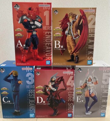 Ichiban kuji My Hero Academia DIE TOP 5! Figuren 5er Set Neu Aus Japan