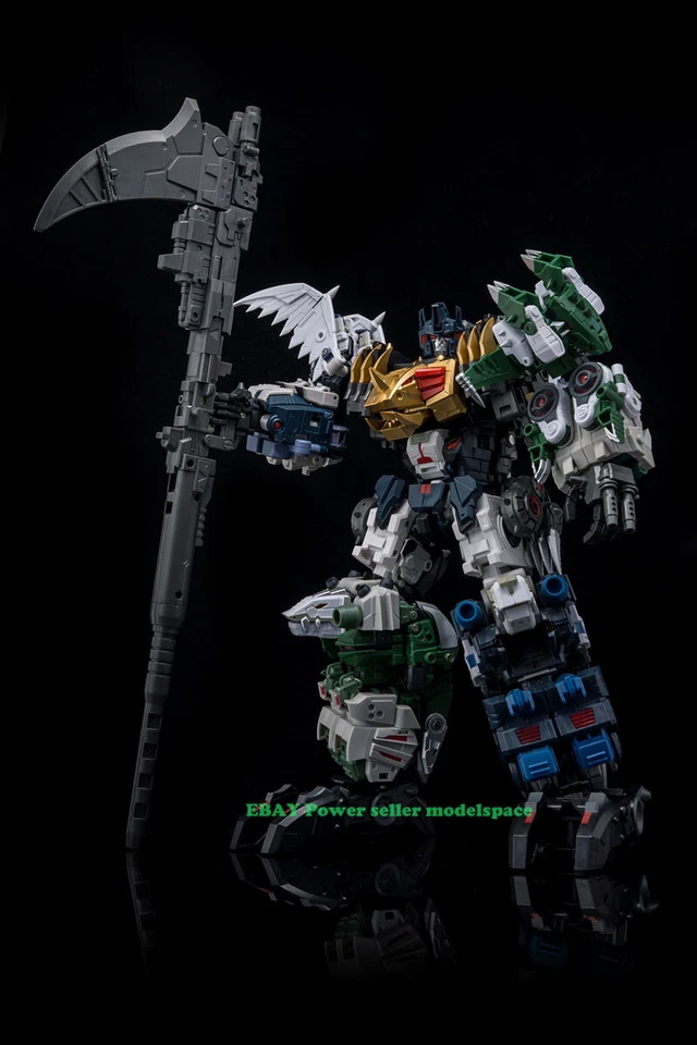 Transform Toy Fansproject Saurus Ryu-OH Dinokings Combiner 2021 Ver Juego de 6 Foto 4 de 4