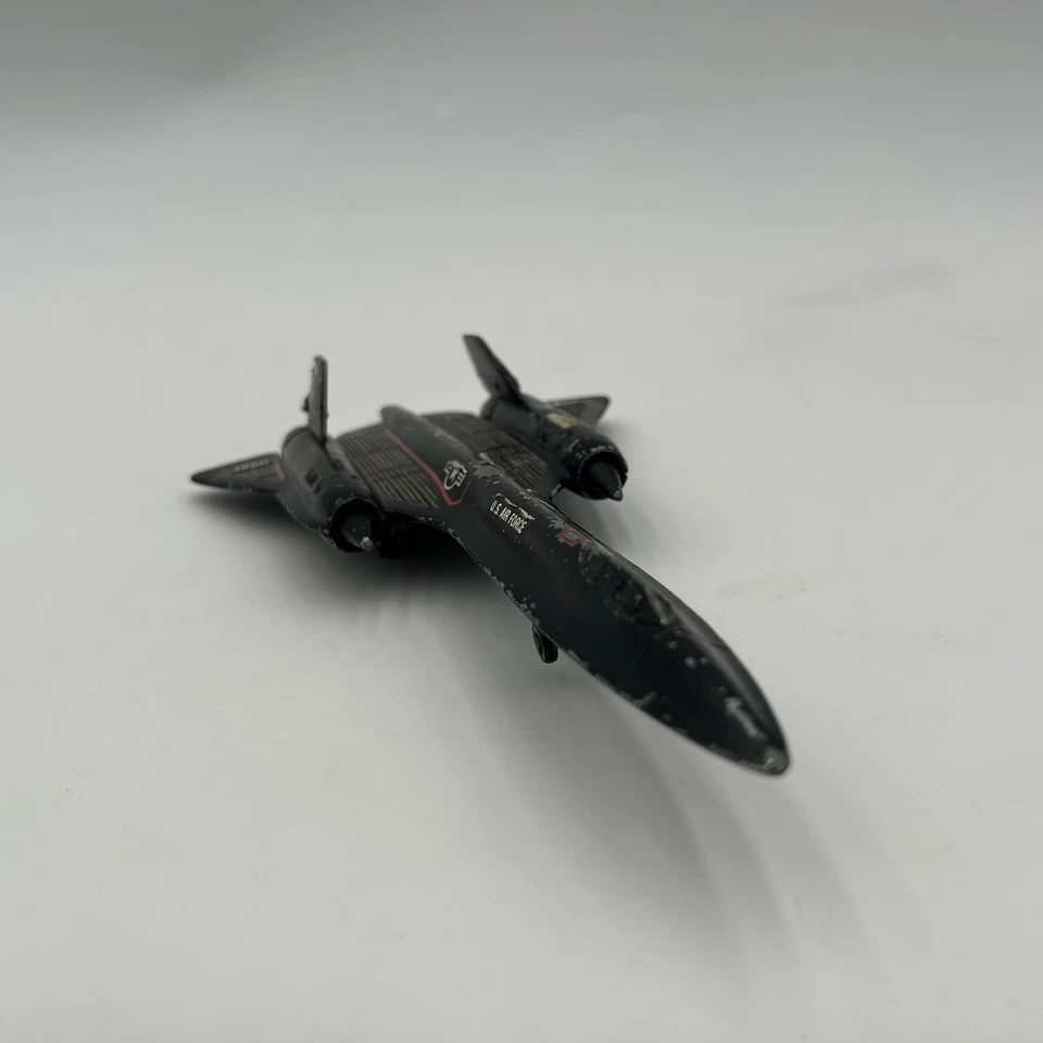 ERTL US Air Force Blackbird Fighter Jet Model Vintage Pre Owned - Image 2 of 4