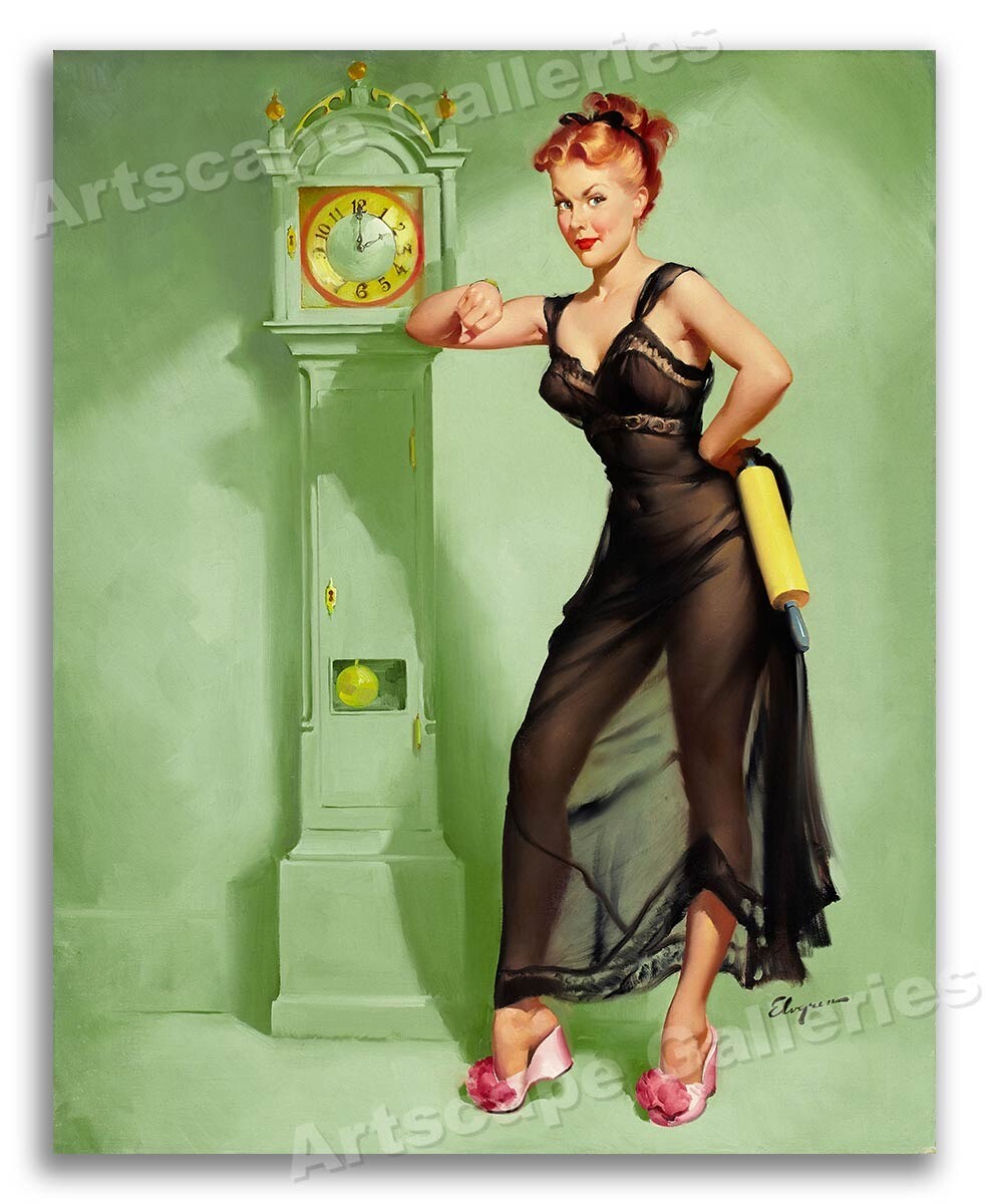 1951 Gil Elvgren Pin-Up Print - 