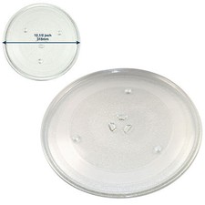 12.5-inch Glass Turntable Tray for GE WB39X10003 Microwave Oven Cooking Plate