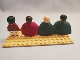 LEGO Harry Potter 4 of 5 Minifigs ONLY from #4737 - Quidditch Match Draco Malfoy