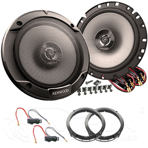 Kenwood Lautsprecher FüR Seat Ibiza III 6L 2002-2008 Front Heck Koax 300W #AC44-image