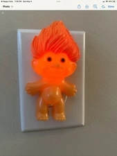 Rare Goodluck Troll Original Thomas Dam Designs Street Kids Plastic Nightlight