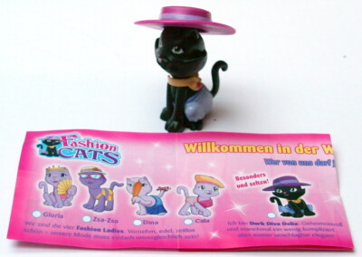 Figur: ''Dark Diva Delia'' / Serie: ''Fashion Cats'' / Firma: ''Ehapa Verlag''