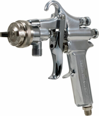 #ad DeVilbiss MBC 510 64HDE Paint Gun New Siphon Pressure Feed Setup $907.00