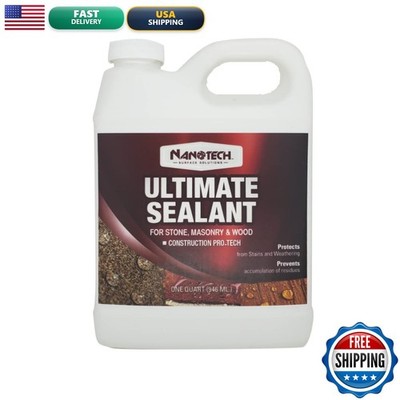 Nanotech Surface Solutions Ultimate Sealant Water Repellent Sealer for Concrete