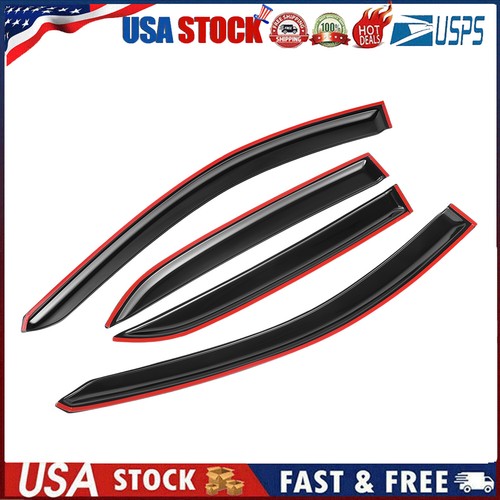 Rain Guards for 2018-2024 Chevy Equinox Window Visor Vent Deflector No Drill