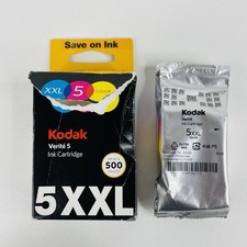 New Genuine Kodak Verite 5 XXL COLOR Ink Cartridge 5XXL, Prints Up To 500 Pages