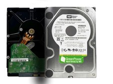 WD Green 500GB WD5000AAVS SATA 3Gb/s 3.5in Internal Hard Drive - PC, CCTV, NAS