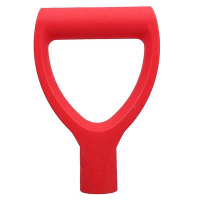 2 Pcs D Shaped Grip Handle Replacement Attachment Garden Rake Plastic