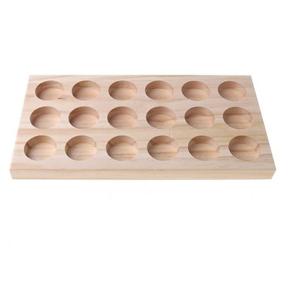 Creative Natural Essential Oils Box Aromatherapy Bottles Display Rack