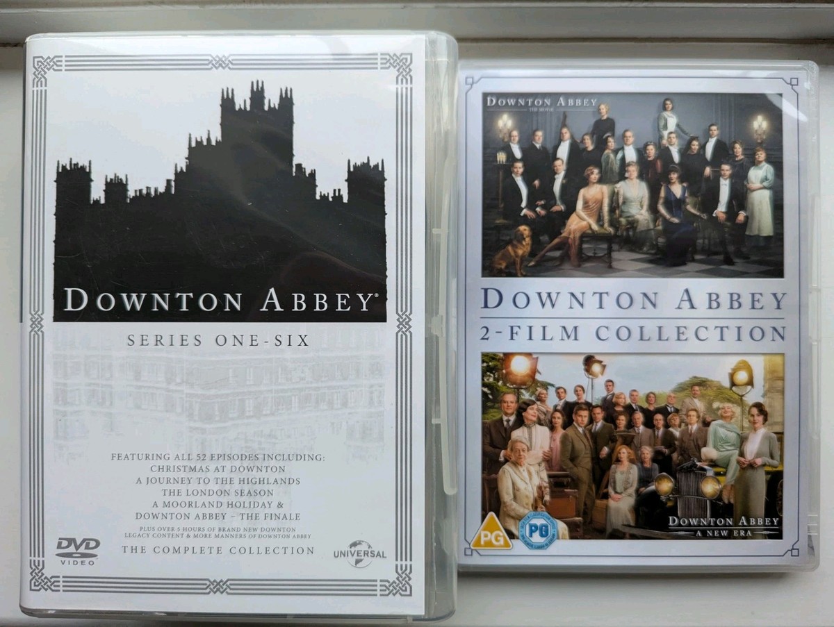 Downton Abbey: Series 1-6 Finale Movie A New Era (2x DVD