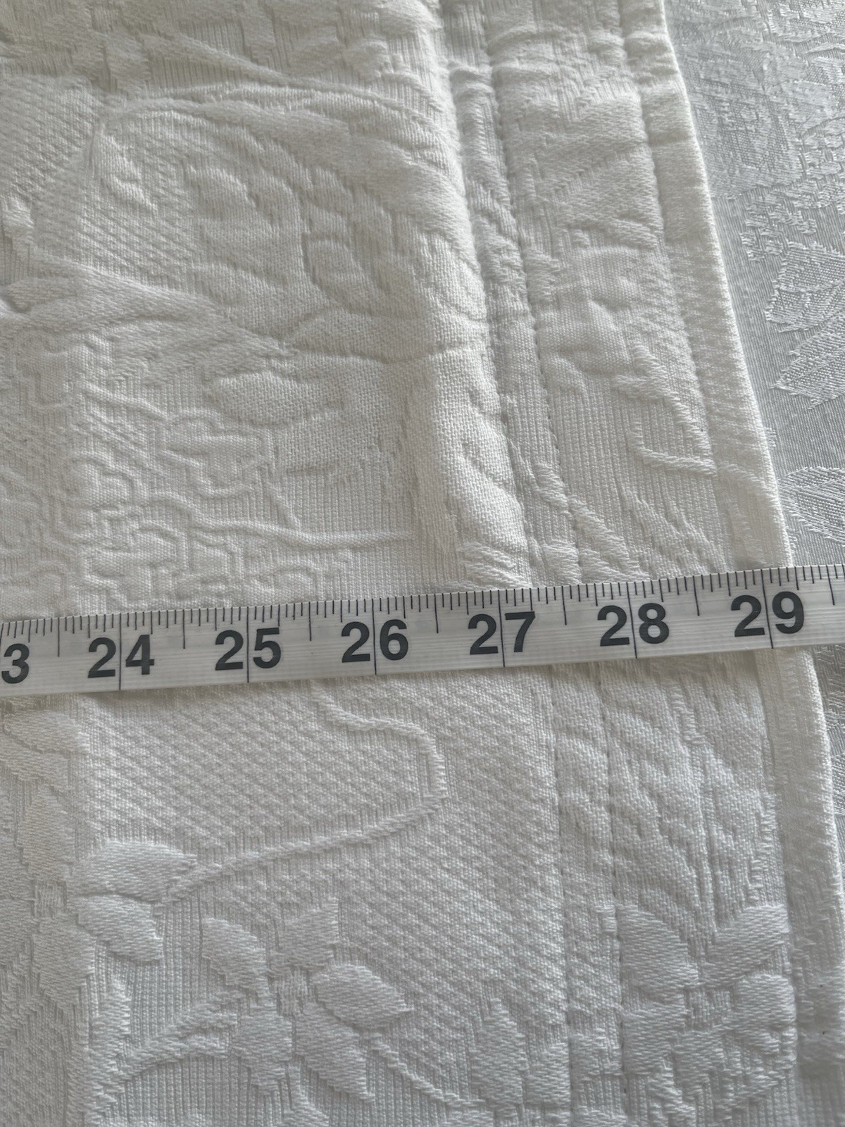 THE COMPANY STORE Chaplin Matelasse Sham 100% Cotton Embossed Sz E (27x27) Set 2