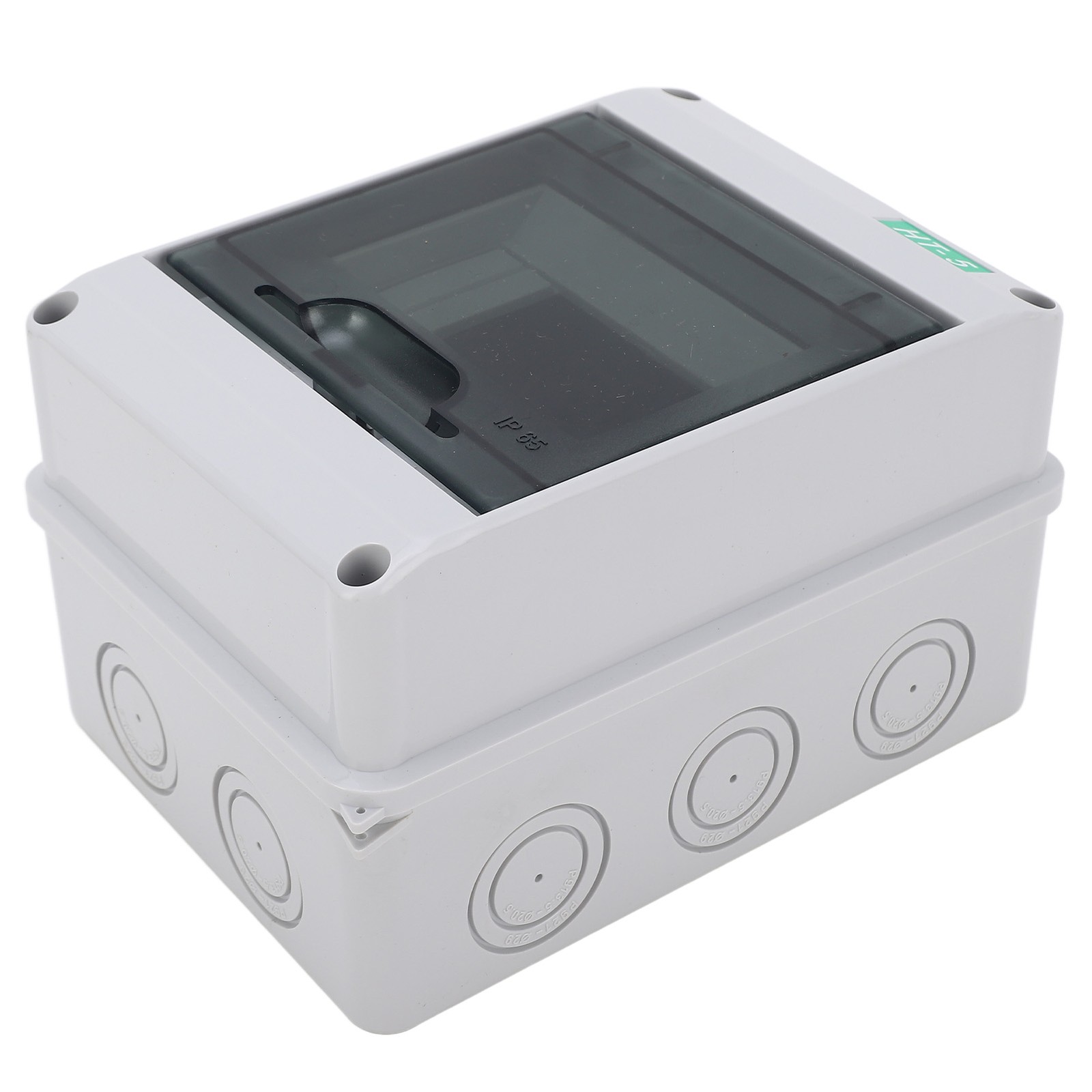 Circuit Breaker Box PC IP65 Waterproof 5 Way Transparent Cover Distribution
