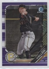 2019 Bowman Chrome Prospects Purple Refractor /250 Mitch Keller #BCP-133 02u0