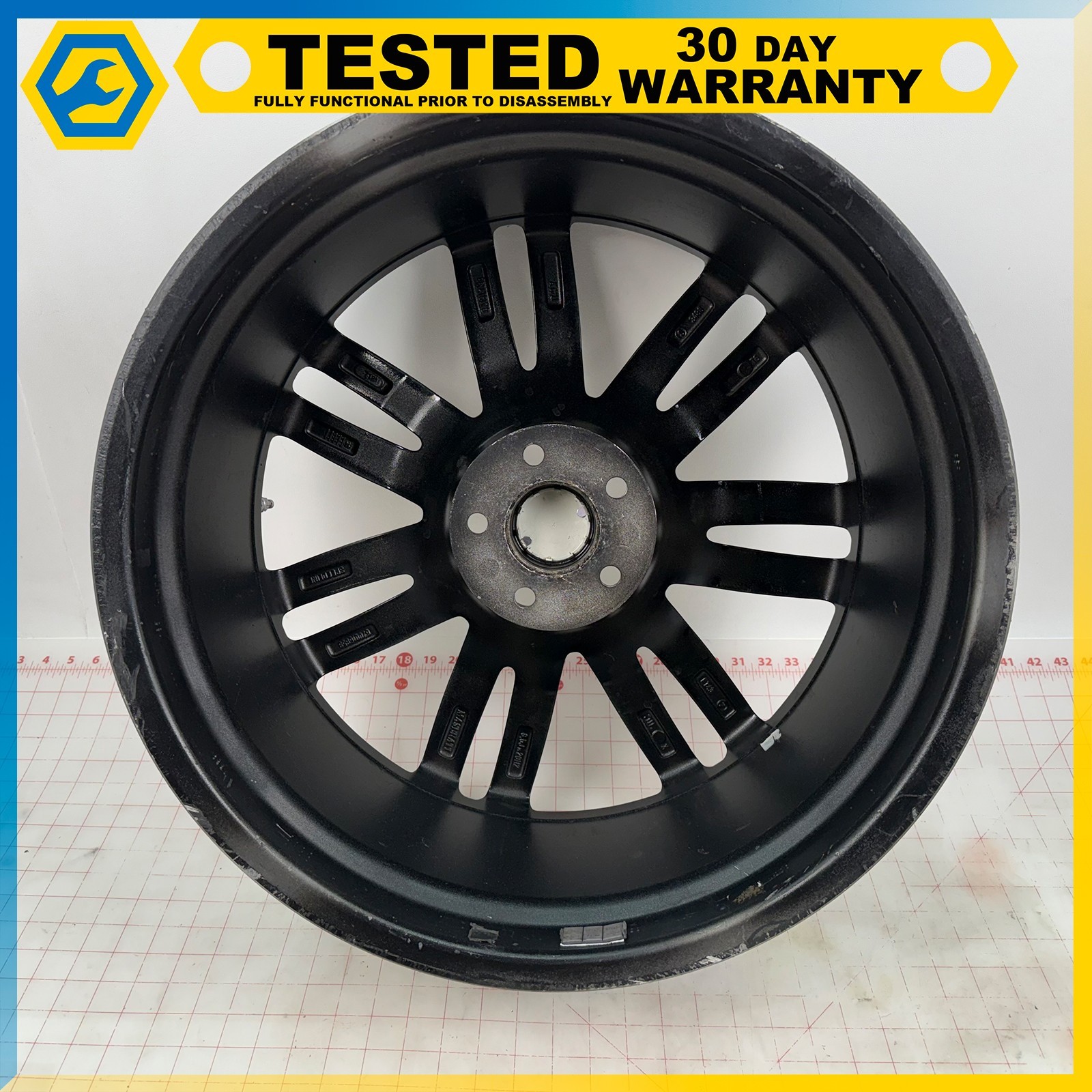 14-24 MASERATI GHIBLI 20 X 8.5J FRONT WHEEL RIM GRAY OEM