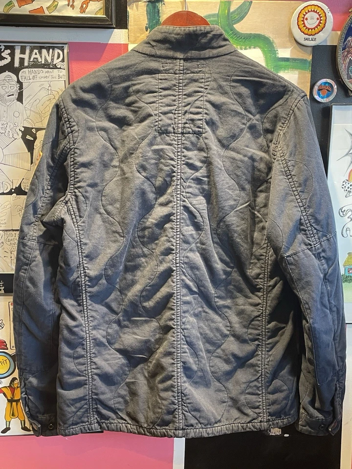 Винтажная легкая куртка-бомбер Ralph Lauren Denim Supply с флагом США размер M - Изображение 2 из 4