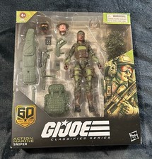 GI Joe Classified Series Action Marine Sniper 60th Anniversary Figure  MIB