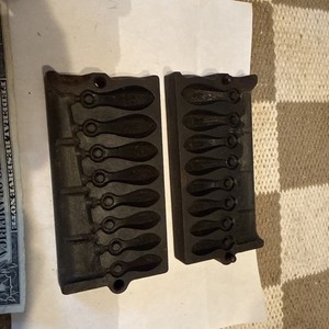Vin. Cast Iron Stillwater  Sinker Mold -Reading Instrument Co Reading Pa.