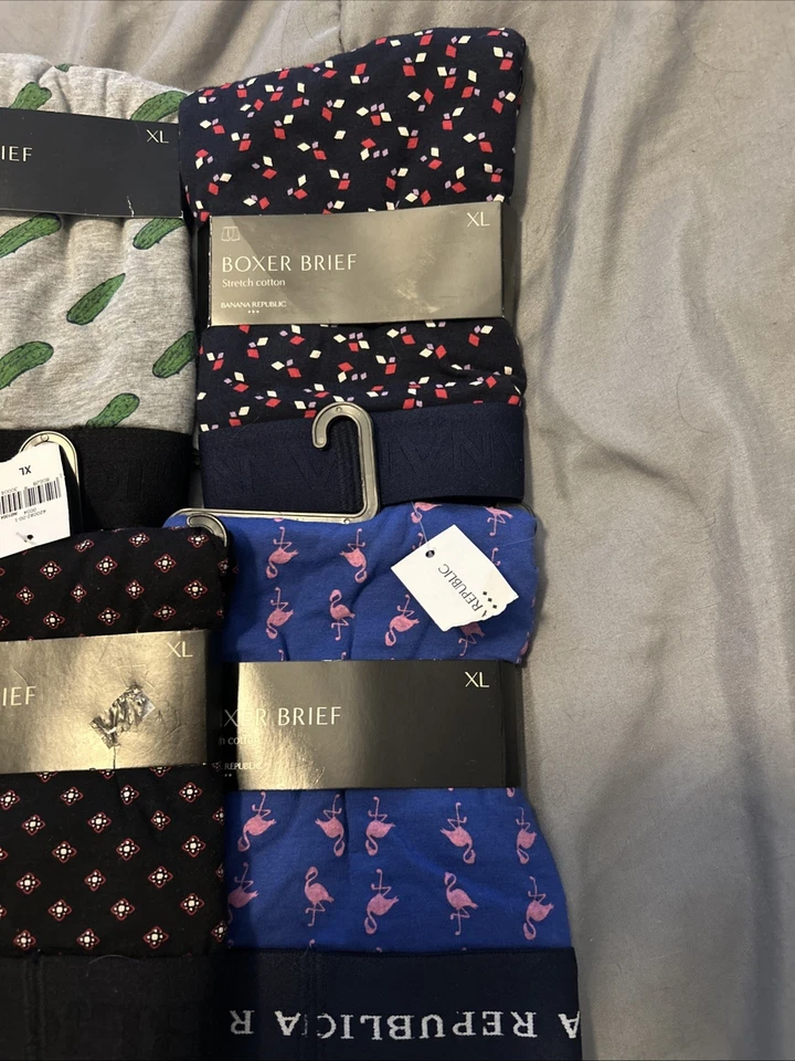 Nuevo con etiquetas 10 pares de calzoncillos boxer talla XL para hombre - colores surtidos Foto 4 de 4