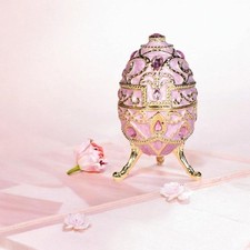 Emaillierte Juwelierbox -Kommoden -Osterdekoration für Armbänder Anhänger