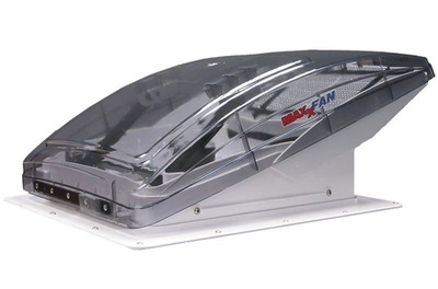 MAXXAIR MAXXFAN DELUXE Dachventilator Dachhaube klar 12V 40X40cm für Wohnmobil
