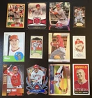 MIKE TROUT 2012-2025 299 CARD LOT FROM TOPPS & PANINI INSERTS/ RELICS/ SERIAL #S