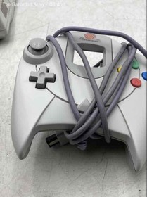 Sega Dreamcast Gray Video Game Home Console System With Controllers