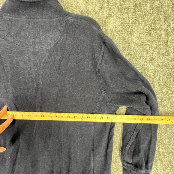 Pendleton Quarter Zip Sweatshirt Large Cotton Pul… - image 6