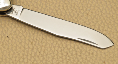 Vintage HEN & ROOSTER BERTRAM GERMANY 412 Trapper Knife -Mosaic