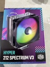 Cooler Master Hyper 212 Spectrum V3 ARGB CPU Cooler 120mm Fan AMD Intel 4-Pin