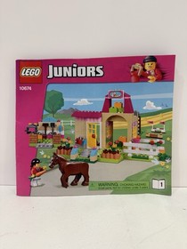 Lego Juniors Easy To Build Set 10674 Pony Farm Both Manuals,  Incomplete
