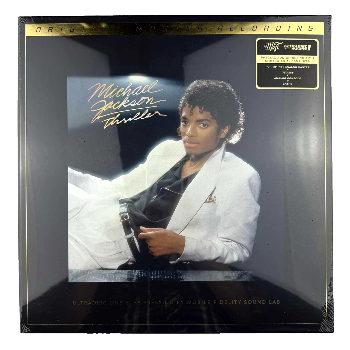 Michael Jackson Thriller MoFi One-Step Vinyl 33rpm Mobile Fidelity