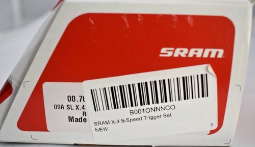 SRAM X4 8 Speed Trigger Shifter Set Left and Right Pair MTB Hybrid 3x8 ...