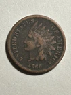 1860 INDIAN HEAD CENT PENN, POINTED BUST, PART LIBERTY!
