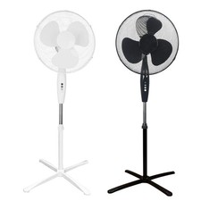 Image of Daewoo 16" Pedestal Fan with 3 Speed, Standing Cooling Fan for Bedroom & Office
