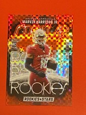 Marvin Harrison Jr. 2024 Red Panini Stellar Rookies, Cardinals Rookies and Stars