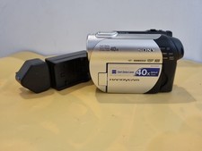 Sony DCR-DVVD106E Mini DVD Camcorder, Tested Working.