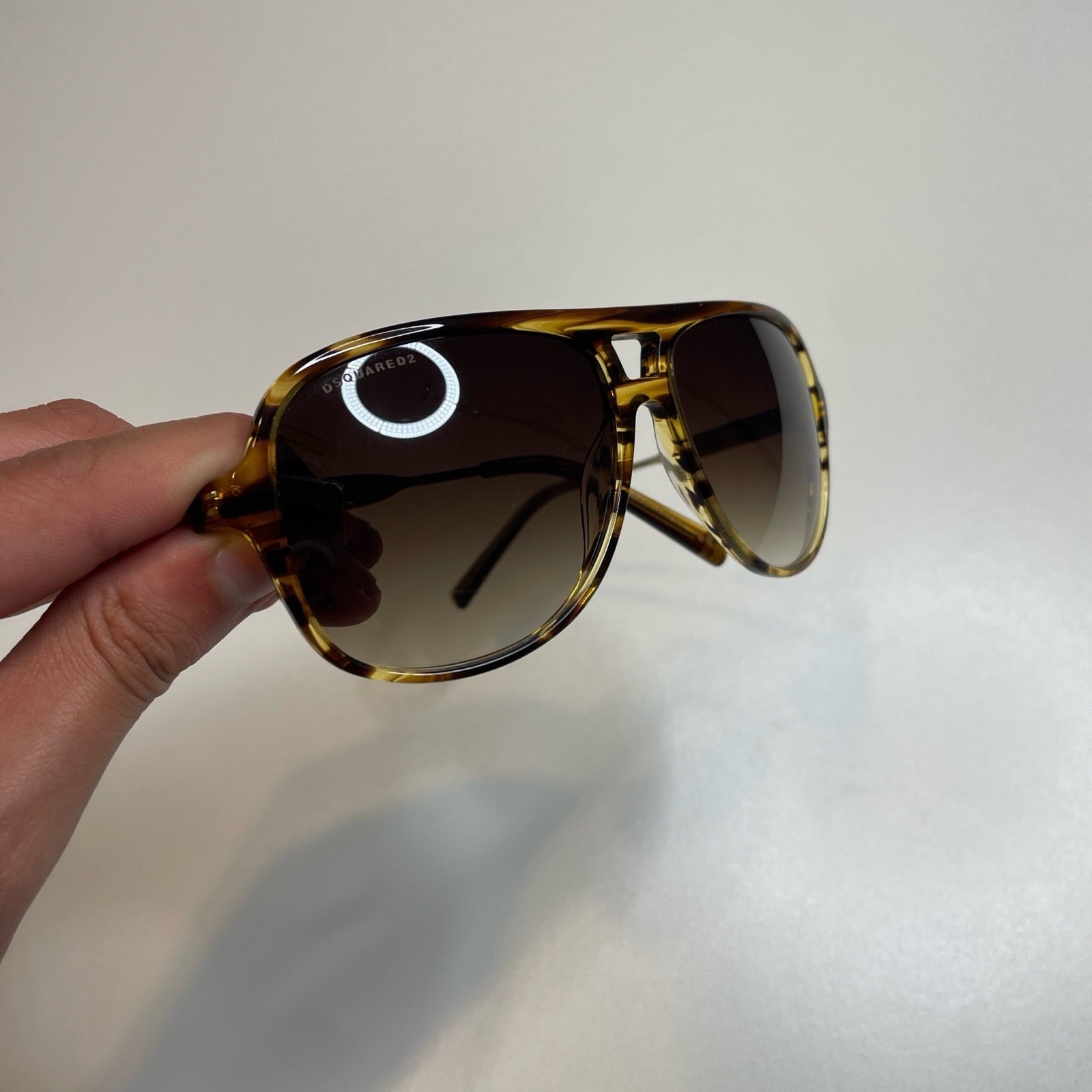 Dsquared2 Antony Brown Tortoiseshell Acetate Avia… - image 2