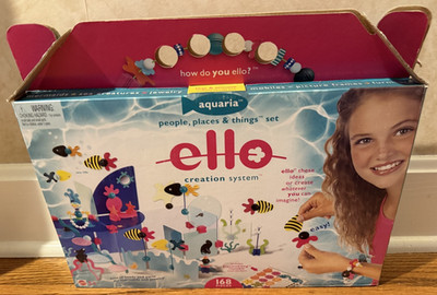 AQUARIA Ello Creation System Play Set 168 Pieces Ocean Mermaids Sea Creatures