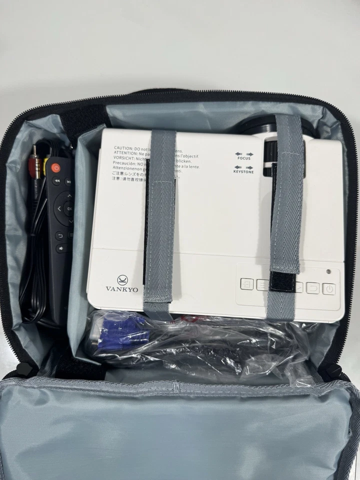 VANKYO Leisure 3 1080P Mini Projector Video Home Theater Cinema 200'' Display - Image 2 of 4