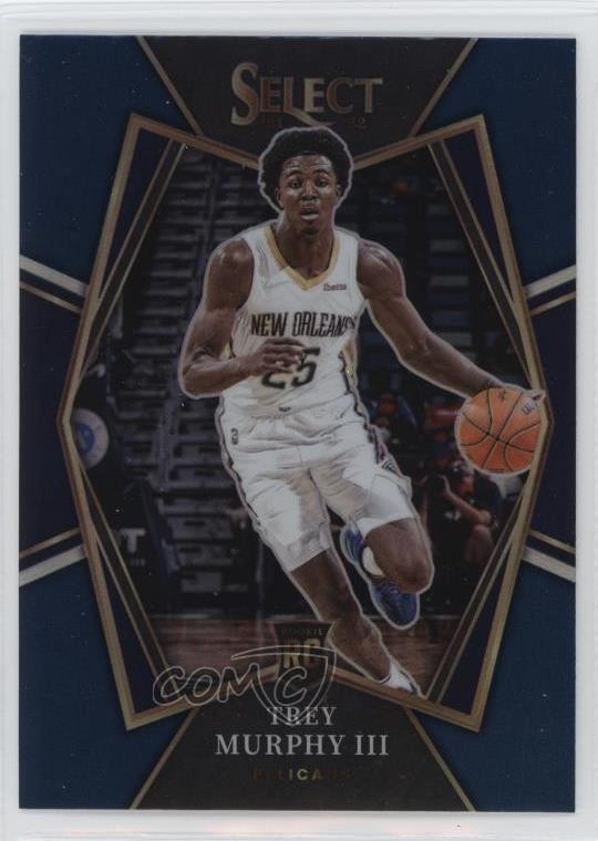 2021-22 Panini Select Premier Level Blue Prizm Trey Murphy III #151 0o52