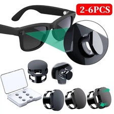 Privacy Cover for Meta Smart Glasses – LED Light Blocker Slide Cap for Wayfarer/