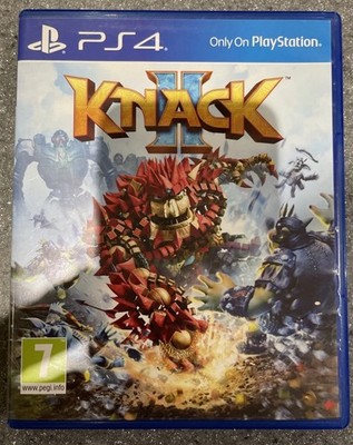 PS4 Knack 2 Playstation 4 Spiel - Knack II - Top Zustand 