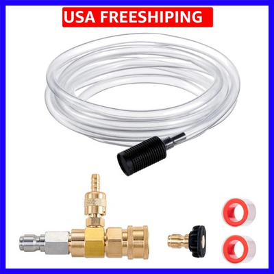 #ad Downstream Injector for Pressure Washer Power Washer Chemical Injector Kit ... $37.14